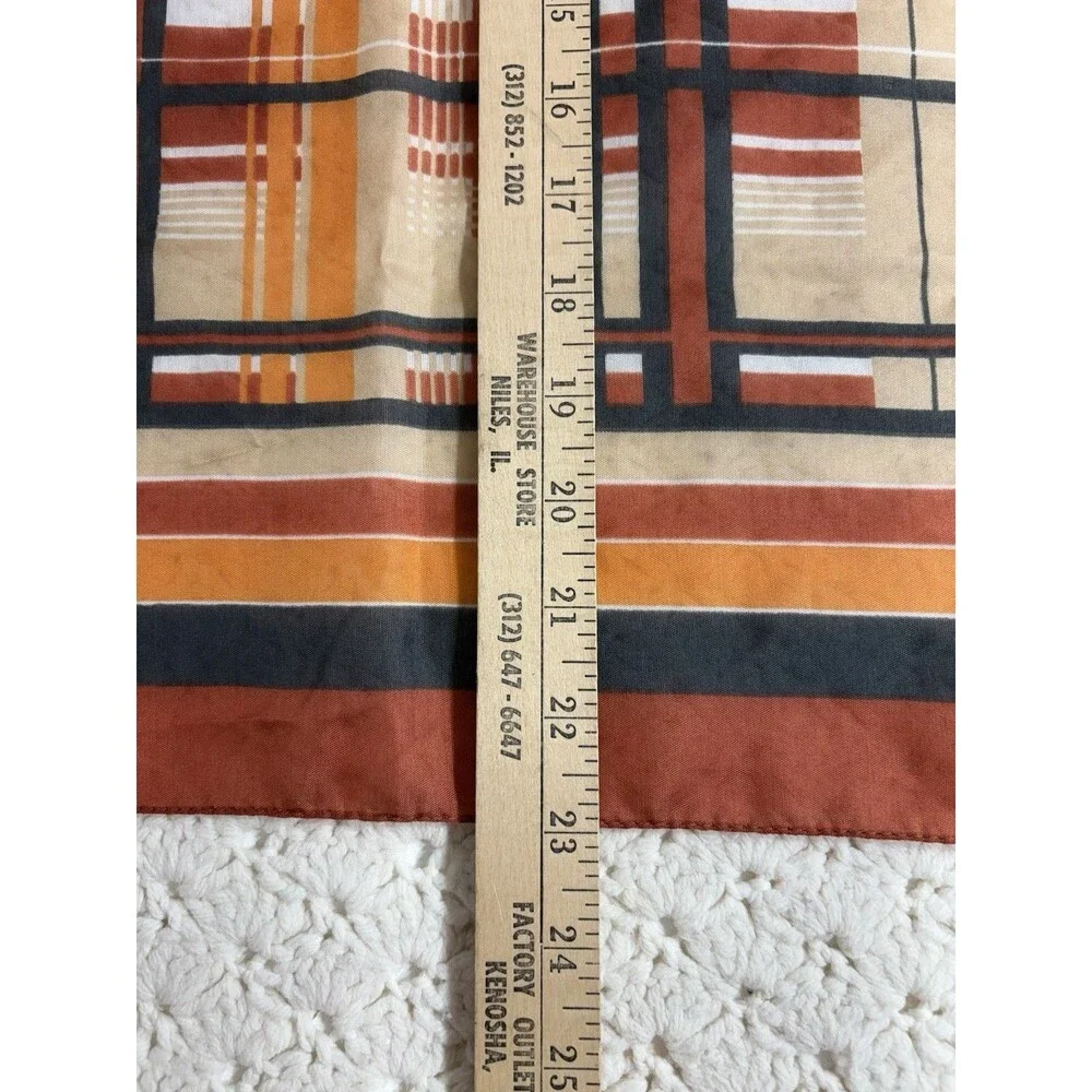 Vintage Polyester Scarf Square 23